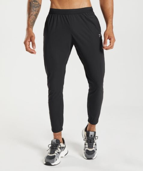 Men's Gymshark Studio Jogger Black | CA 01NA78